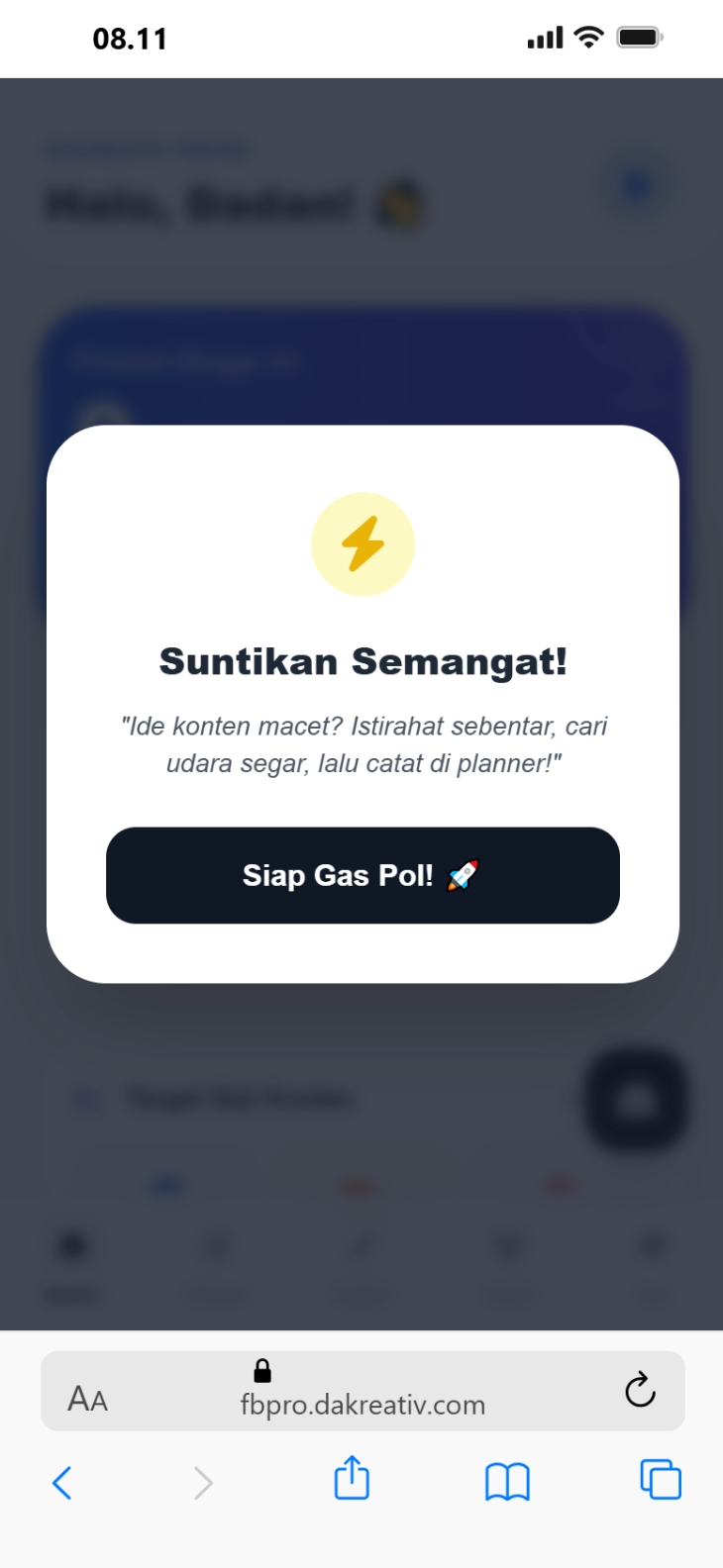 Sapa Semangat